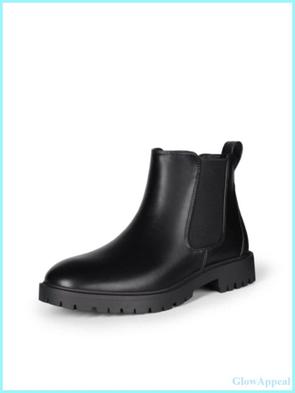 Women's Chelsea Ankle Boots Synthetic Leather Slip-On Comfort Booties